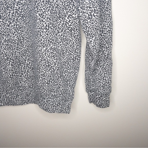 Athleta Studio to Street Animal Leopard Print Pullover Sweatshirt - Picture 5 of 6